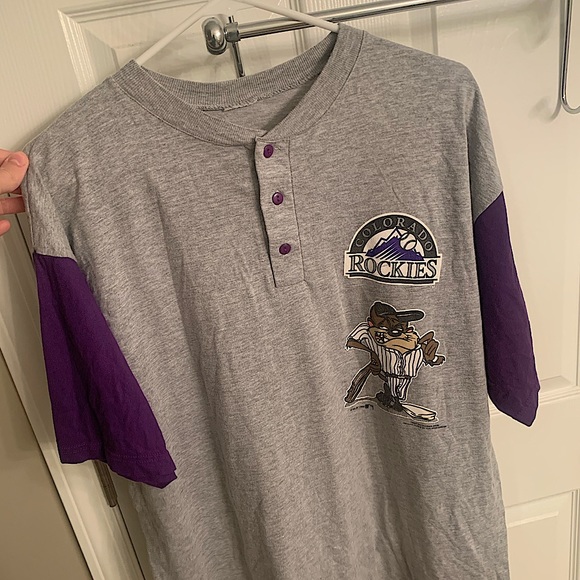 Rockies Looney Tunes MLB Tee 94’ - Picture 1 of 2